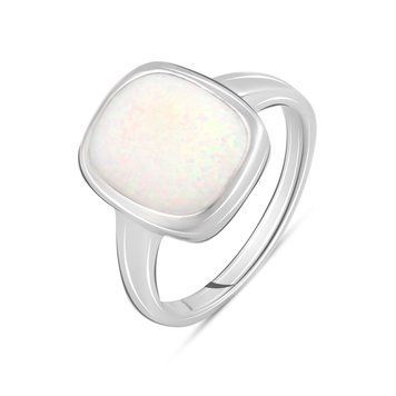 Серебряное кольцо с опалом 2.069ct, вес изделия 3,74 гр (2091578) 18 размер 2091578 фото