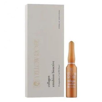 Сироватка з колагеном Collagen emulsion bio active Yellow Rose 12 ампул по 3 мл 1090041 фото
