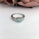 Срібна каблучка з опалом 0.373ct, вага виробу 2,96 гр (2097617) 17 розмір 2097617 фото 2