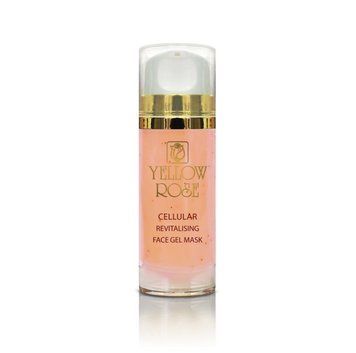 Клеточная тонизирующая гель-маска Cellular revitalizing face gel mask Yelow rose 50 мл 1040214 фото