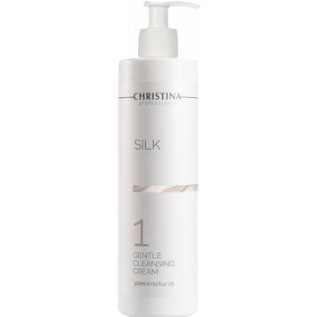 М'який очисний крем (крок 1) Christina Silk Gentle Cleansing Cream 300 мл CHR440 фото