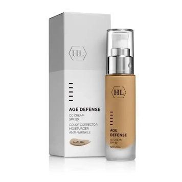 Корректирующий CC крем SPF 50 Натуральный Holy Land Age Defense CC Cream SPF 50 NATURAL 50 мл 1314 фото