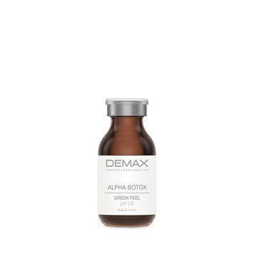 Пілінг з поліфенолами зеленого винограду та пептидами, Alpha Botox Green Peel 20 мл Demax lot 0-43 фото