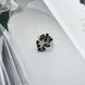 Серебряное кольцо с натуральным гранатом 4.46ct, вес изделия 4,36 гр (2171539) 18 размер 2171539 фото 2