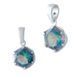 Серебряная подвеска с мистик топазом 2.13ct (2043539) 2043539 фото 1