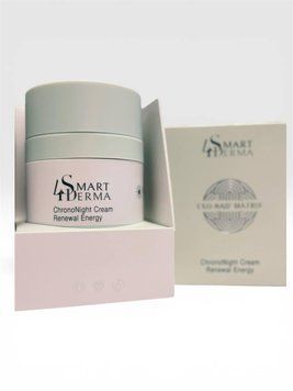 Smart4Derma ChronoNight Cream Renewal Energy Экзосмальный ночной крем с NAD, 50 мл 2964773612 фото