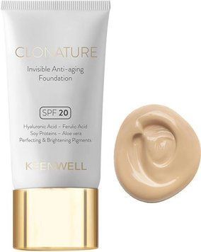 Омолаживающий тональный флюид тон 2 Keenwell Clonature SPF 20 30 мл K1424502 фото