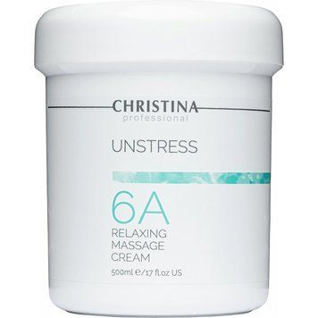 Розслаблювальний масажний крем (крок 6a) Christina Unstress Relaxing Massage Cream 500 мл CHR775 фото