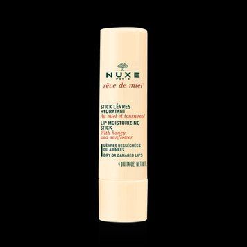 Нюкс Медовая мечта стик для губ увлажняющий Nuxe R&ecirc;ve de miel Stick l&egrave;vres hydratant, 4 г 9702838 фото