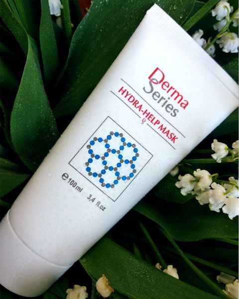 Відновлююча маска для максимального зволоження HYDRA-HELP MASK DERMA SERIES 100 мл H136 фото
