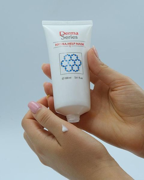 Відновлююча маска для максимального зволоження HYDRA-HELP MASK DERMA SERIES 100 мл H136 фото