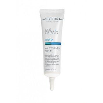 Сыворотка для кожи вокруг глаз и шеи из ГК Christina Line Repair Hydra HA Eye & Neck Serum 30 мл CHR938 фото
