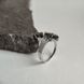 Серебряное кольцо с натуральным раухтопазом (дымчатым кварцем) 3.192ct, фианитами, вес изделия 4,43 гр (2180470) 18 размер 2180470 фото 2