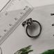 Серебряное кольцо с натуральным раухтопазом (дымчатым кварцем) 3.192ct, фианитами, вес изделия 4,43 гр (2180470) 18 размер 2180470 фото 4