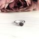 Серебряное кольцо с натуральным гранатом 1.63ct, вес изделия 3,02 гр (1228456) 17.5 размер 1228456 фото 2