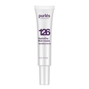 Гиалуроновый крем увлажняющий питательный Purles HyalurOxy Rich Cream, 15 мл 6126 фото