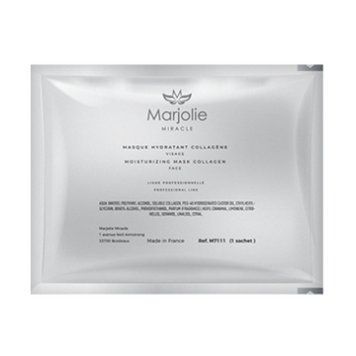 Marjolie Биоцеллюлозная маска увлажняющая (Anti-Age) с коллагеном Moisturizing Mask Collagen, 1 саше M7111 фото