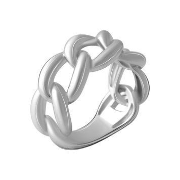 Серебряное кольцо с без камней, вес изделия 7,52 гр (2067818) 16.5 размер 2067818 фото