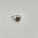 Серебряное кольцо с натуральным гранатом 1.375ct, вес изделия 3,58 гр (2120452) 17.5 размер 2120452 фото 2
