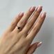 Серебряное кольцо с натуральным гранатом 0.611ct, вес изделия 1,78 гр (1996669) 17 размер 1996669 фото 4