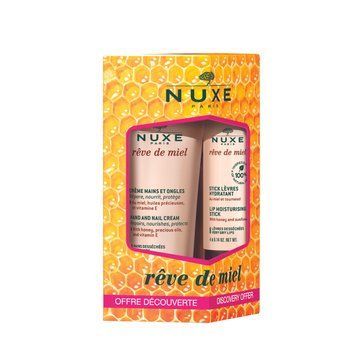 Нюкс Набор Медовая мечта стик для губ 4 г + Крем для рук 30 мл Nuxe R&ecirc;ve de miel Stick +hand 3264680029608 фото