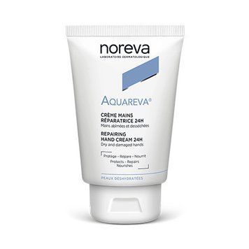 Норова Акварева Відновлювальний крем для рук 24 години Noreva Aquareva Repairing hand cream 50 мл NA0005 фото
