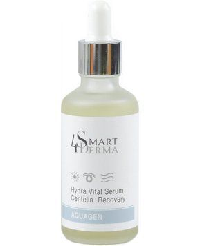 Smart4Derma Aquagen Hydra Serum Centella Экстраувлажняющая антиоксидантная сыворотка с центелой, 50мл 509 фото