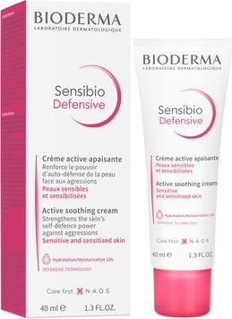 Биодерма Сенсибио Легкий Дефенсив для чувствительной кожи Bioderma Sensibio Defensive creme 40 мл 28694W фото