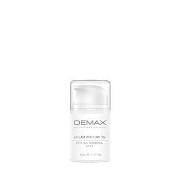 Постпілінговий захисний крем із SPF25 ,Post-Peel Protection Cream with S 50 мл Demax lot 0-47 фото