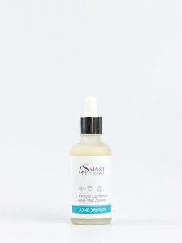 Smart4Derma Acne Balance Ferrulic Liposerum Bha-Pha Control Липосомальная сыворотка с феруловой кислотой 50 мл 312 фото