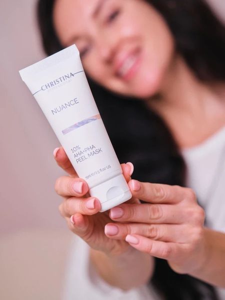 Пілінг-маска з 10% AHA-PHA Christina Nuance 10% AHA+PHA Peel Mask 75 мл CHR883 фото