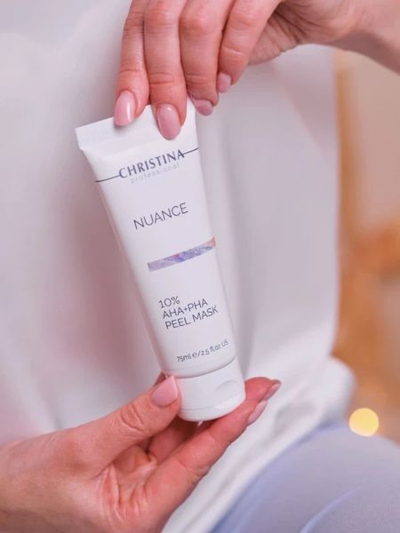 Пілінг-маска з 10% AHA-PHA Christina Nuance 10% AHA+PHA Peel Mask 75 мл CHR883 фото