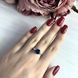 Срібна каблучка з топазом Лондон Блю 1.642ct, вага виробу 2,62 гр (2024644) 17 розмір 2024644 фото 3
