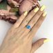 Серебряное кольцо с опалом 0.99ct, вес изделия 2,69 гр (2083597) 17 размер 2083597 фото 3
