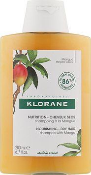 Клоран Манго шампунь для сухих волос Klorane Shampooing a la Mangue, 200 мл 235997 фото
