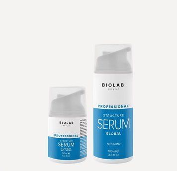 Антивікова сироватка з трипептидом Мiдi Structure Global Serum BIOLAB Estetic, 100 мл BIO8006 фото