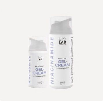 Базовий денний крем-гель для зволоження й балансу Basic daily gel-cream Hydra-Balance BIOLAB Estetic, 100 мл 2960770722 фото