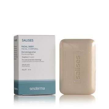 Сесдерма Salises Дерматологическое мыло SesDerma Salises Dermatological Soap Bar, 100 гр 40000051 фото