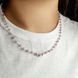 Серебряное колье с натуральным аметистом 18.469ct, вес изделия 7,73 гр (2126249) 450500 размер 2126249 фото 3