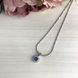 Серебряная подвеска с топазом Лондон Блю 0.595ct (1961353) 1961353 фото 2