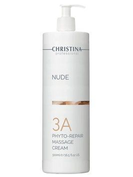 Фіто-відновлювальний масажний крем для тіла (крок 3A) Christina Nude Phyto-Repair Massage 500 мл CHR913 фото