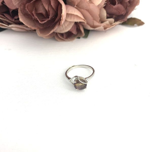 Серебряное кольцо с аметрином nano 1.767ct, вес изделия 2,91 гр (2088639) 18.5 размер 2088639 фото