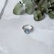 Серебряное кольцо с мистик топазом 2.194ct, вес изделия 2,99 гр (1913178) 17.5 размер 1913178 фото 4