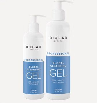 Очищуючий антивіковий гель з Трипептидом Міді Anti-Aging Cleansing Gel With Copper Tripeptide BIOLAB Estetic, 250 мл 2960780384 фото