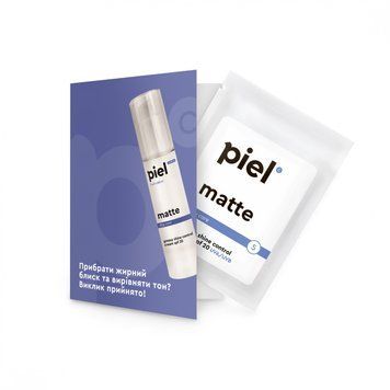 Дневной крем c матирующим эффектом Тестер Piel Matte Cream SPF 20 3мл 004s фото