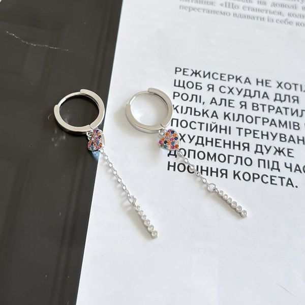 Серебряные серьги с (2146018) 2146018 фото