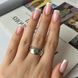 Серебряное кольцо с натуральным изумрудом 0.4ct, вес изделия 6,32 гр (2140719) 19 размер 2140719 фото 4