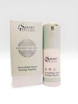 Smart4Derma ChronoReset Serum SlowAge Peptides Интенсивная SOS сыворотка с экзосами и NAD, 30 мл 2964821081 фото