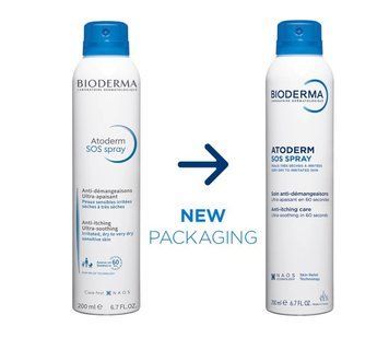 Биодерма Атодерм SOS спрей Bioderma Atoderm SOS spray 200 мл 028141 фото