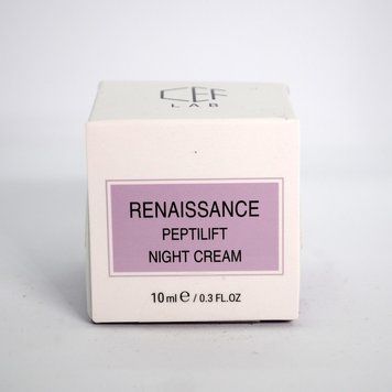 Пептидний нічний Ліфтинг-крем CEF Lab Renaissance Peptilift Night Cream 10 мл CEF1206-S фото